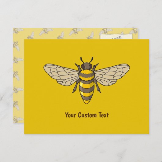 ハネビー ポストカード (正面/裏面)