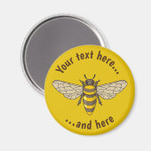 ハネビー マグネット (正面/裏面)