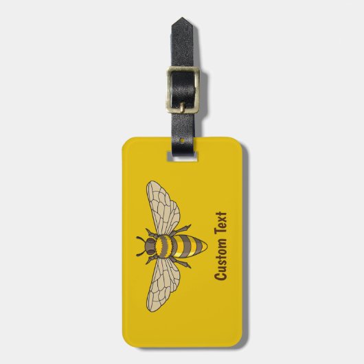 ハネビー ラゲッジタグ (正面縦)