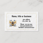 ハネビー 名刺 (正面)