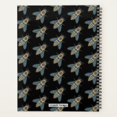 ハネビー（黒） -プランナー プランナー手帳 (裏面)