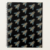 ハネビー（黒） -プランナー プランナー手帳 (正面)