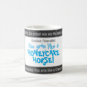 ハネホールセケみたいにニヤニヤ間抜け笑う！マグ モーフィングマグカップ (中央)