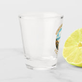 ハネムーンアイランド州パークレトロ 動揺して ショットグラス (左)