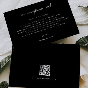ハネムーンウィッシュ結婚のギフト要求エンクロージャカード セーブザデート