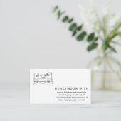ハネムーンウィッシュ/スーツケース入りファンドカード エンクロージャーカード (スタンド正面)