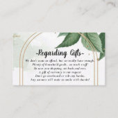 ハネムーンウィッシングウェルカード エンクロージャーカード (正面)