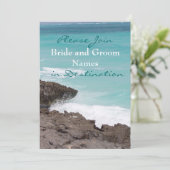 ハネムーンウェディング 招待状 (スタンド正面)