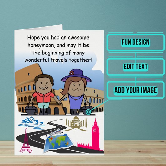 ハネムーンウェルカムバックカスタムカード