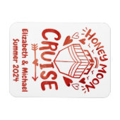 ハネムーンカスタムクルージングクルーズキャビンドア マグネット (横)