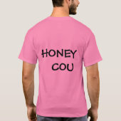 ハネムーンカップル花嫁Send Off Tee Tシャツ (裏面)