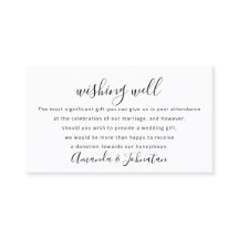 ハネムーンギフト結婚式招待状への願い