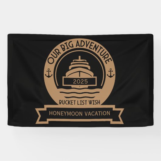 ハネムーンクルーズ 横断幕 (横)