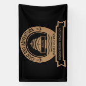 ハネムーンクルーズ 横断幕 (縦)