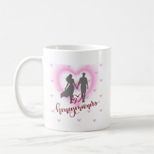 ハネムーンズマ結婚グ、新しいマグ、新し結婚したいマグ コーヒーマグカップ