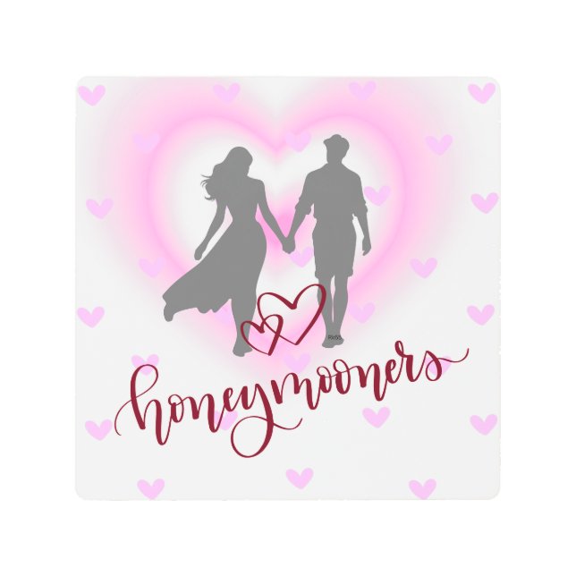 ハネムーンズメタルアート メタルプリント (正面)