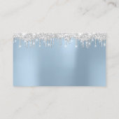 ハネムーンドリップの結婚式招待状を願う 名刺 (裏面)