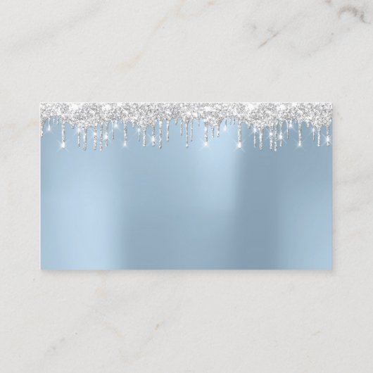 ハネムーンドリップの結婚式招待状を願う 名刺 (裏面)