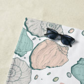 ハネムーンビーチ- WIFEYコーラルシーシェル ビーチタオル (インサイチュ)