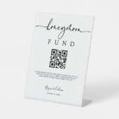 ハネムーンファンスキャンサイン結婚披露宴 台座サイン (正面)