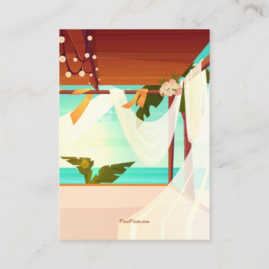 ハネムーンファンドのエンクロージャカード エンクロージャーカード (裏面)