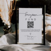 ハネムーンファンドサイン結婚のキャッシュギフトテーブルG400 ポスター