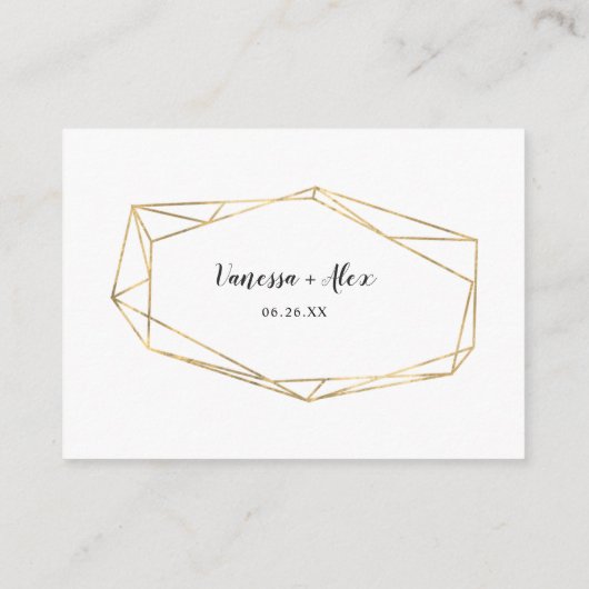 ハネムーンファンドブライダルシャワー結婚または エンクロージャーカード (裏面)