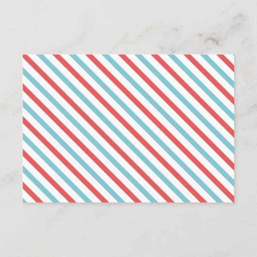 ハネムーンファンドリクエストワールドトラベルウェディングシャワー エンクロージャーカード (裏面)