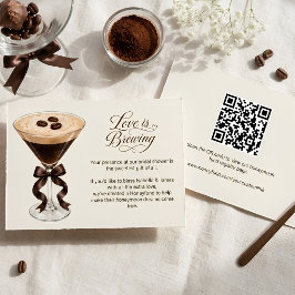 ハネムーンファンド エスプレッソマティーニ Love Is Brewing エンクロージャーカード