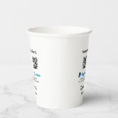 ハネムーンファンドPayPal Venmo QRコード感謝していユーザ 紙コップ (右)