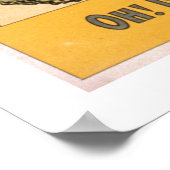 ハネムーン中国のヴィンテージ劇場のポスター ポスター (角)