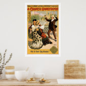 ハネムーン中国のヴィンテージ劇場のポスター ポスター (キッチン)