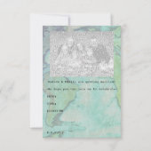 ハネムーン先での結婚式に必要なパスポート 招待状 (裏面)