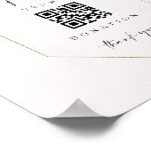 ハネムーン基金の寄付スキャン署名キャッシュギフトC100 ポスター (角)