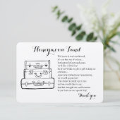 ハネムーン基金の結婚要求の挿入カード エンクロージャーカード (スタンド正面)