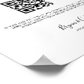 ハネムーン基金サイン現金ギフト寄付ポスターB613 ポスター (角)