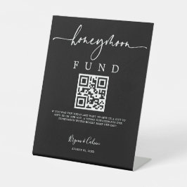 ハネムーン基金サイン結婚式レセプションギフトB613 台座サイン