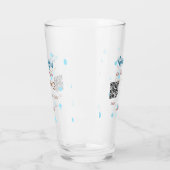 ハネムーン基金Q Rコードカップル名結婚の追加 タンブラーグラス (左)
