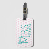 ハネムーン新婦 ラゲッジタグ (正面縦)