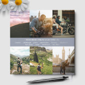 ハネムーン旅行の思い出スクラップブック ゲストブック