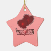 ハネムーン セラミックオーナメント (左)