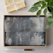 ハネムーン(ベンチの新郎新婦) 薄葉紙 (ギフト)