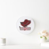 ハネムーン ラウンド壁時計 (ホーム)