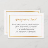 ハネム結婚ーンカード |フレシンプルーム 招待状 (正面/裏面)