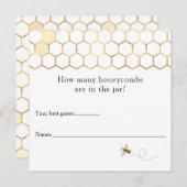 ハネモダンコムカードの数 招待状 (正面/裏面)