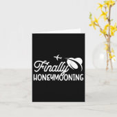 ハネモニン新郎新婦ハニー カード (黄色い花)