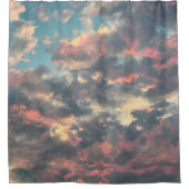 ハネード色 シャワーカーテン (正面)