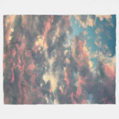 ハネード色 フリースブランケット (正面(横))