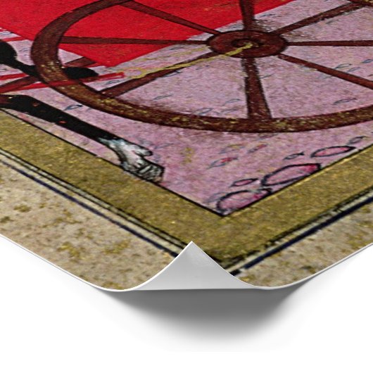 ハネール名 ポスター (角)