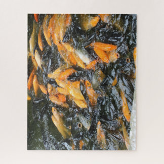 ハノイの魚の池のカルプス ジグソーパズル